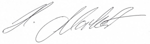 Unterschrift Hugo Markert